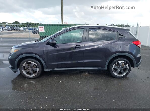 3CZRU6H75JM715820 2018 HONDA HR-V Purple სალონის 360-გრადუსიანი ხედი