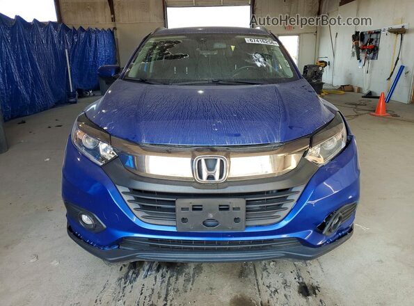 3CZRU6H76NM702225 2022 HONDA HR-V Blue Вид спереду