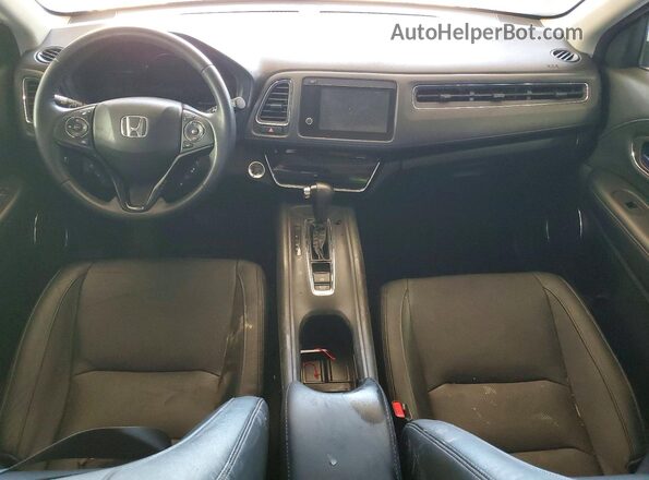 3CZRU6H76NM702225 2022 HONDA HR-V Blue Вид панелі приладів