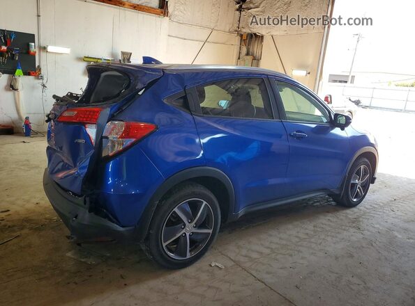 3CZRU6H76NM702225 2022 HONDA HR-V Blue Задня права чверть