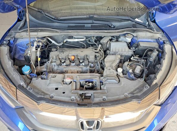 3CZRU6H76NM702225 2022 HONDA HR-V Blue Вид підкапотного простору
