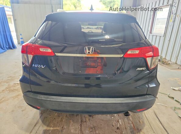 3CZRU6H79KM715014 2019 HONDA HR-V Black უკანა ხედი