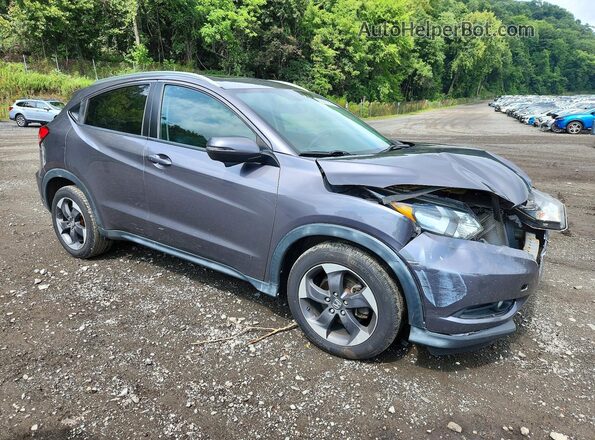 3CZRU6H7XJM702917 2018 HONDA HR-V Gray წინა მარჯვენა