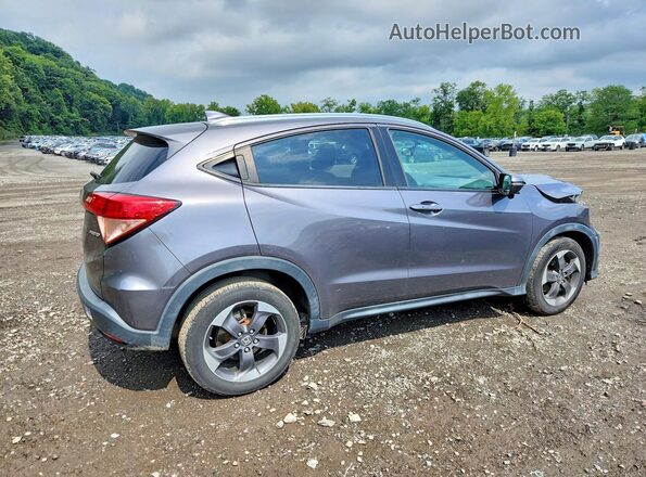 3CZRU6H7XJM702917 2018 HONDA HR-V Gray უკანა მარჯვენა