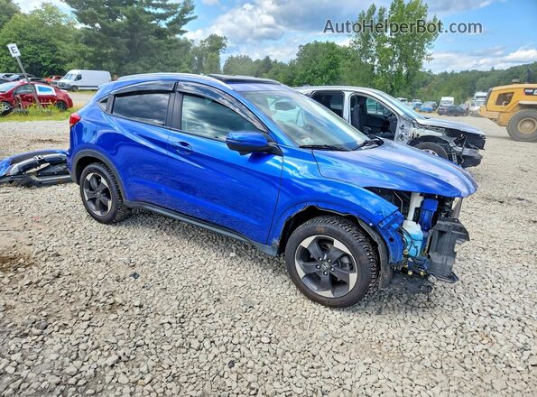 3CZRU6H7XJM727560 2018 HONDA HR-V Blue Առջևի աջ