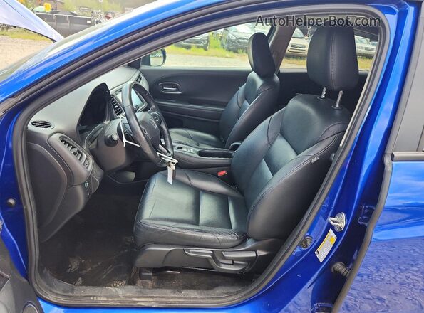 3CZRU6H7XJM727560 2018 HONDA HR-V Blue Սալոնի դիմացի տեսք