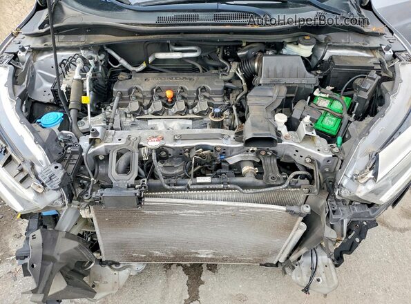 3CZRU6H9XKM710972 2019 HONDA HR-V Silver უკანა სალონის ხედი