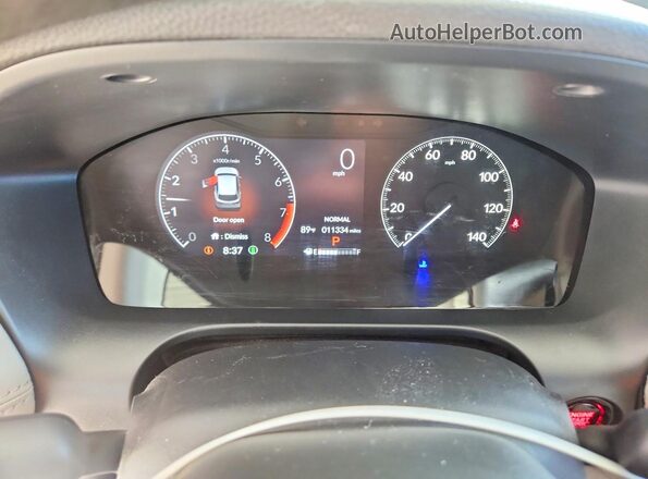 3CZRZ1H30SM718837 2025 HONDA HR-V Gray Սարքավորումների վահանակի տեսք