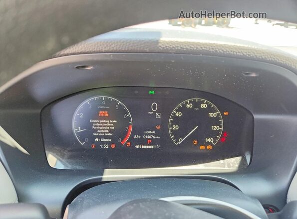 3CZRZ1H35SM739800 2025 HONDA HR-V Синий Вид щитка приборов