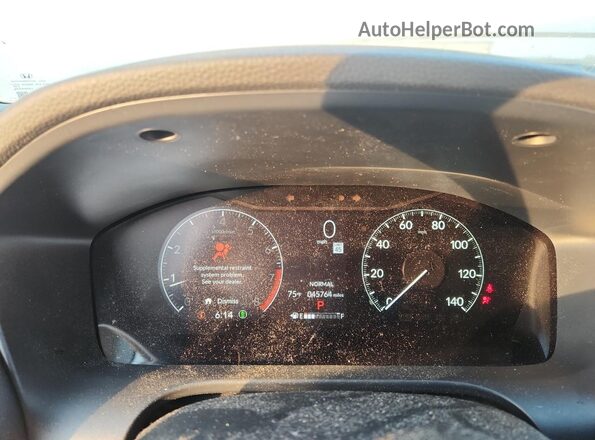 3CZRZ1H36RM734731 2024 HONDA HR-V White Սարքավորումների վահանակի տեսք