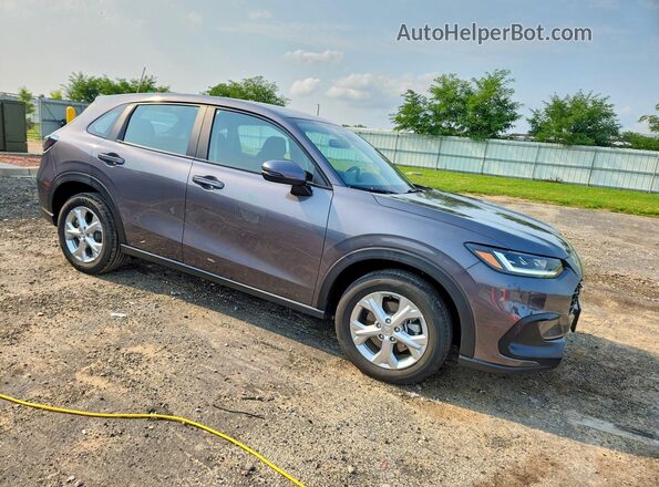 3CZRZ1H37SM750894 2025 HONDA HR-V Серый Передняя правая четверть