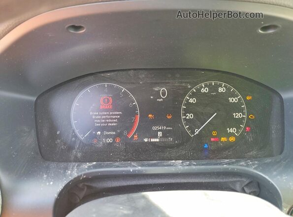 3CZRZ1H38RM725691 2024 HONDA HR-V Серый Вид щитка приборов