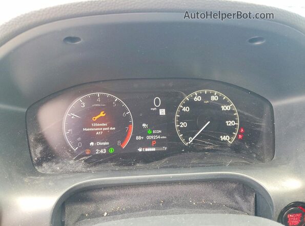 3CZRZ1H39RM715557 2024 HONDA HR-V Серый Вид щитка приборов