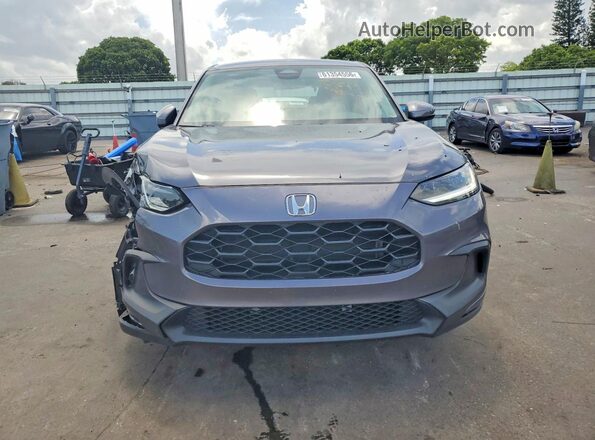 3CZRZ1H39RM715557 2024 HONDA HR-V Серый Вид спереди