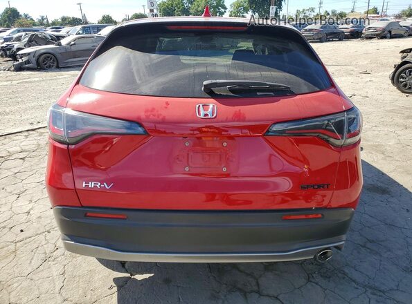 3CZRZ1H52PM714166 2023 HONDA HR-V Red Вид ззаду