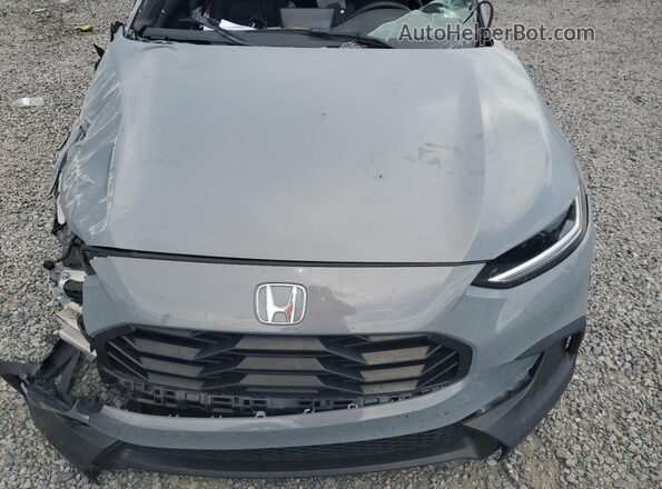 3CZRZ1H52PM746647 2023 HONDA HR-V Gray ძრავის განყოფილების ხედი