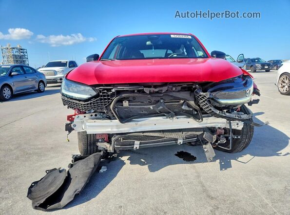 3CZRZ1H54PM740350 2023 HONDA HR-V Red Widok z przodu