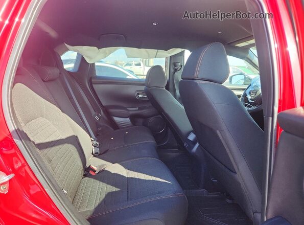 3CZRZ1H54PM740350 2023 HONDA HR-V Red Widok tylnych siedzeń