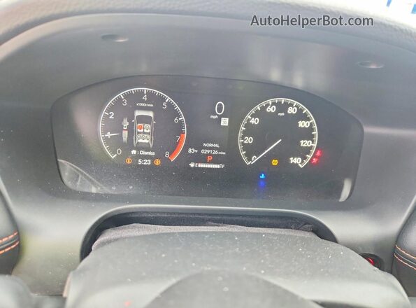 3CZRZ1H55SM759398 2025 HONDA HR-V Black Instrument cluster view