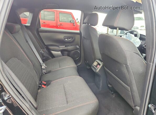 3CZRZ1H55SM759398 2025 HONDA HR-V Black Rear interior view