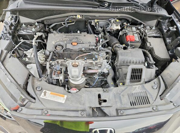 3CZRZ1H55SM759398 2025 HONDA HR-V Black Engine compartment view