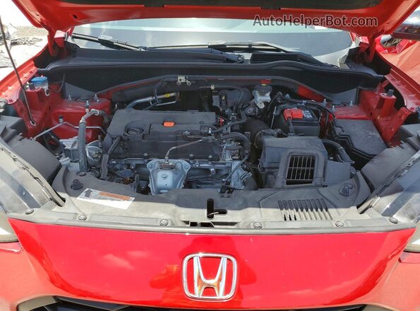 3CZRZ1H56SM722862 2025 HONDA HR-V Red უკანა სალონის ხედი