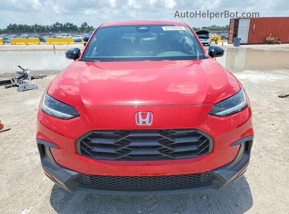 3CZRZ1H56SM722862 2025 HONDA HR-V Red წინა ხედი