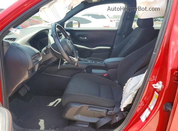 3CZRZ1H56SM722862 2025 HONDA HR-V Red წინა სალონის ხედი