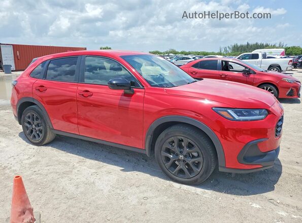 3CZRZ1H56SM722862 2025 HONDA HR-V Red წინა მარჯვენა