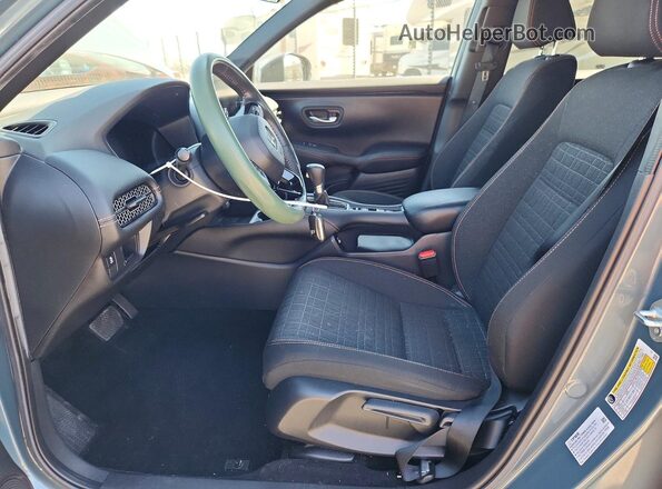 3CZRZ1H57PM739760 2023 HONDA HR-V Gray Вид салону спереду