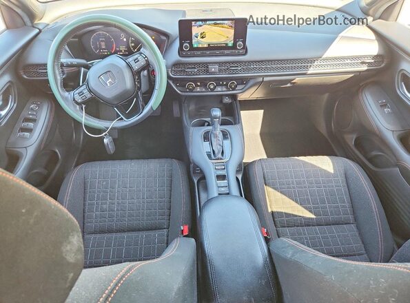3CZRZ1H57PM739760 2023 HONDA HR-V Gray Вид панелі приладів