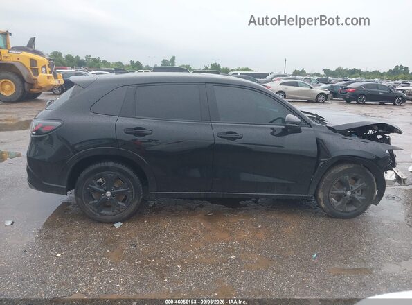3CZRZ1H71PM708540 2023 HONDA HR-V Black Панорамний вид салону 360°