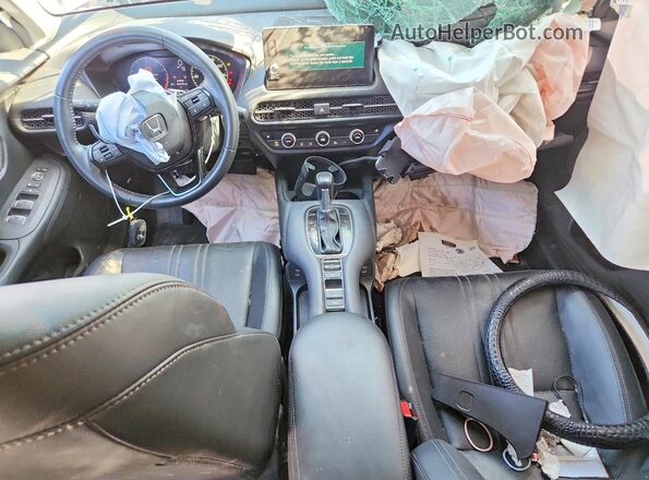 3CZRZ1H71SM705453 2025 HONDA HR-V Black Առջևի վահանակի տեսք