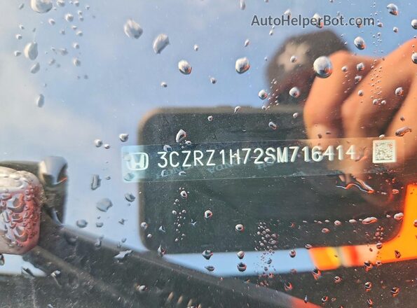 3CZRZ1H72SM716414 2025 HONDA HR-V Серый Панорамный вид салона 360°