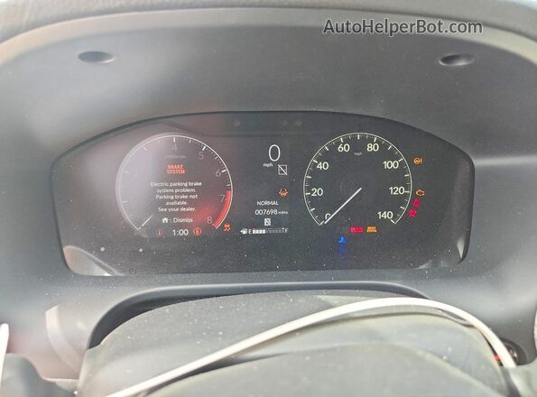 3CZRZ1H78RM712457 2024 HONDA HR-V Серый Вид щитка приборов