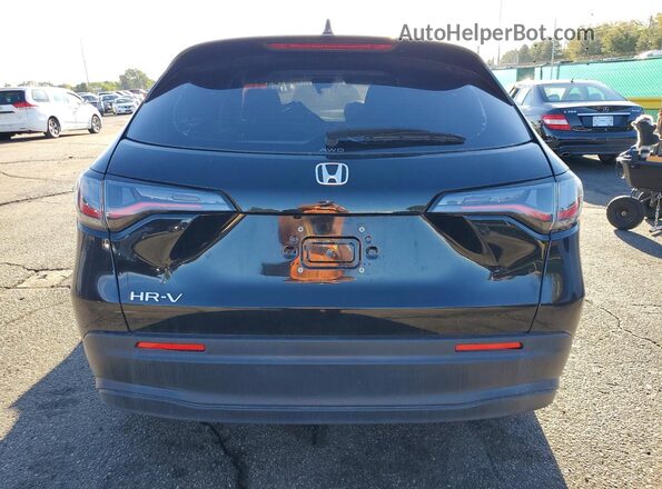 3CZRZ2H34RM775140 2024 HONDA HR-V Черный Вид сзади