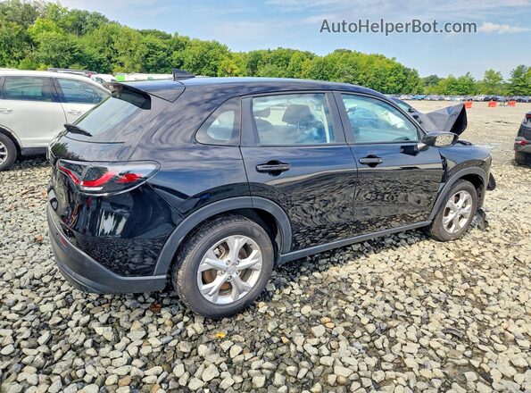 3CZRZ2H38PM740100 2023 HONDA HR-V Black Հետևի աջ