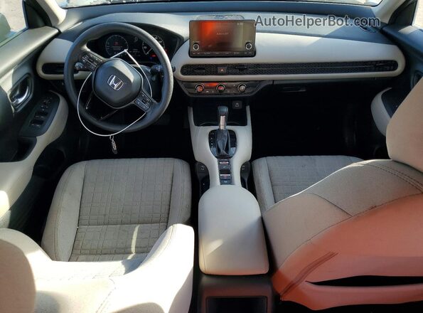 3CZRZ2H38SM705663 2025 HONDA HR-V Blue Dashboard view