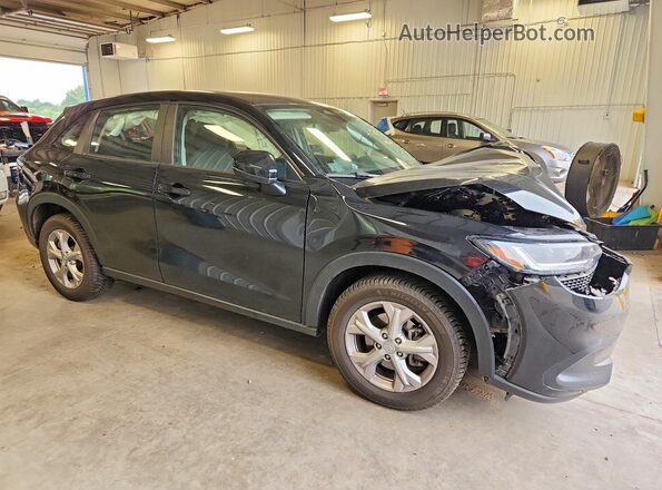3CZRZ2H39PM714654 2023 HONDA HR-V Black Delantero derecho