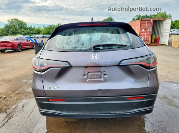 3CZRZ2H39PM743894 2023 HONDA HR-V Gray Widok z tyłu