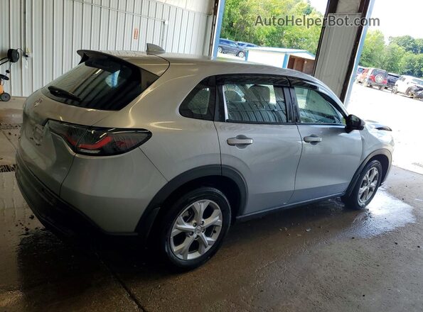 3CZRZ2H3XRM717601 2024 HONDA HR-V Серебряный Задняя правая четверть