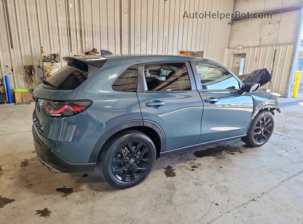 3CZRZ2H52RM747516 2024 HONDA HR-V Бирюзовый Задняя правая четверть
