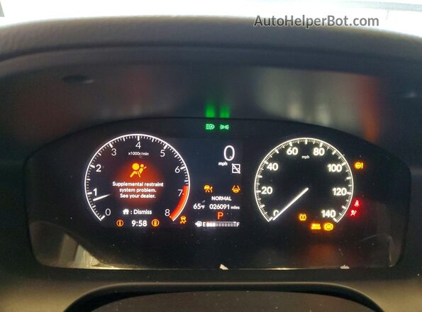 3CZRZ2H53RM774773 2024 HONDA HR-V White Вид щитка приладів