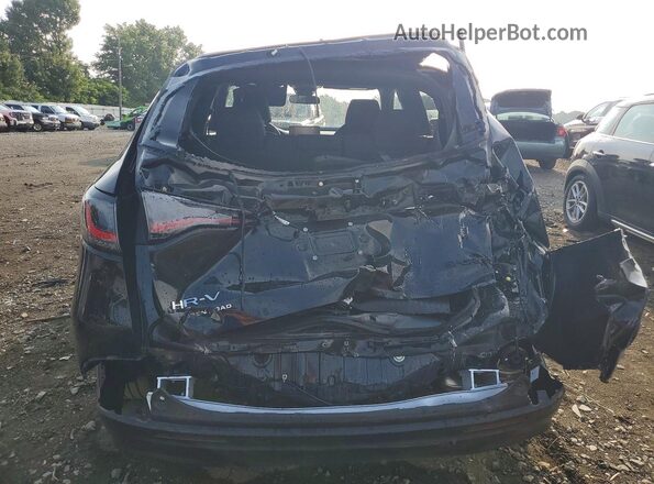 3CZRZ2H54SM760208 2025 HONDA HR-V Black უკანა ხედი