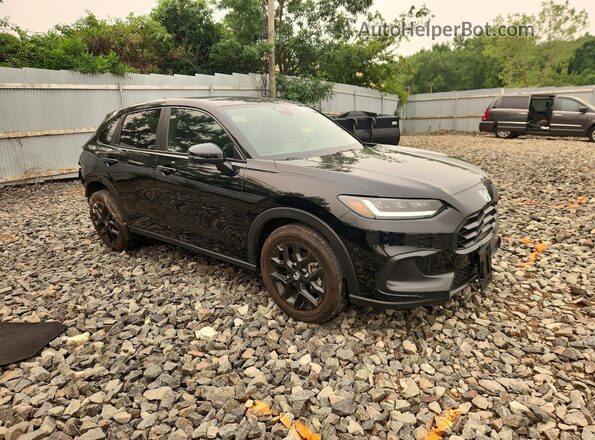 3CZRZ2H56SM710314 2025 HONDA HR-V Black Передня права чверть