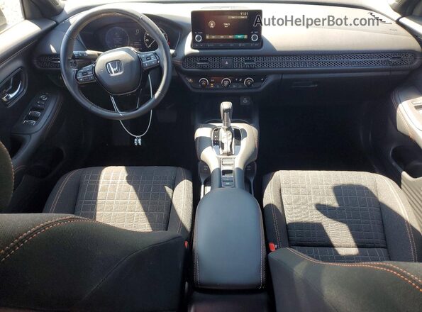 3CZRZ2H56SM752207 2025 HONDA HR-V White Widok deski rozdzielczej