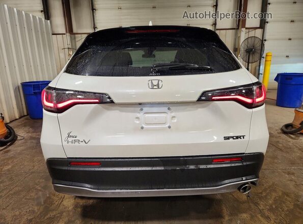 3CZRZ2H56SM760551 2025 HONDA HR-V White უკანა ხედი
