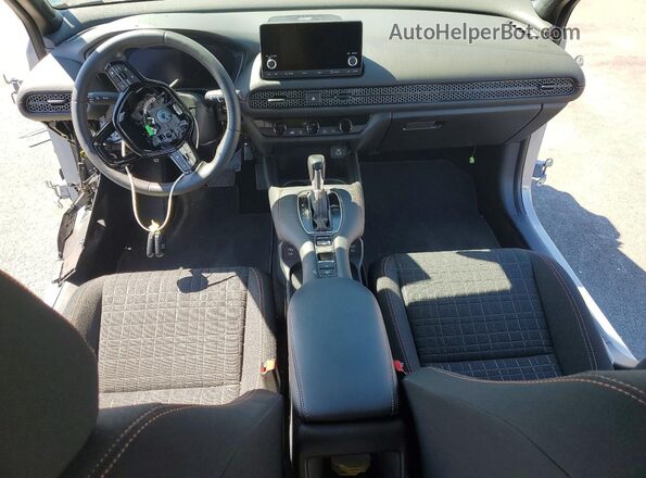 3CZRZ2H57SM725405 2025 HONDA HR-V Gray Dashboard view