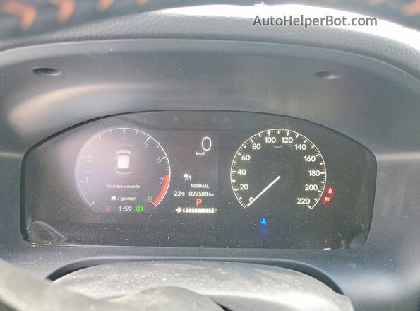 3CZRZ2H59SM112976 2025 HONDA HR-V Белый Вид щитка приборов