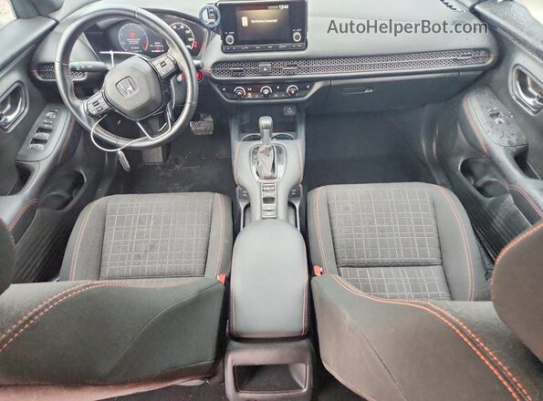 3CZRZ2H59SM738303 2025 HONDA HR-V White Vista del salpicadero